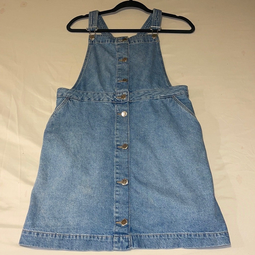 EUC H&M Overall Jean Dress